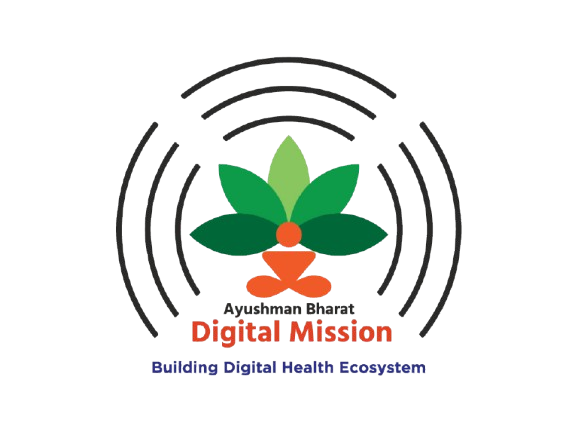 Ayushman Bharat Digital Mission logo
